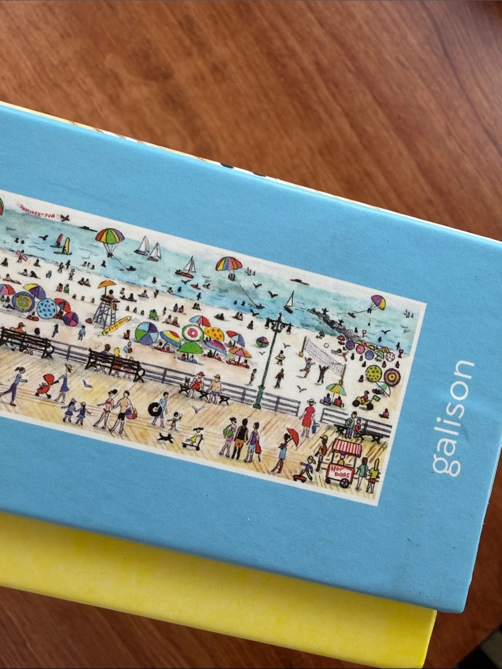 Galison Summer Fun 1,000 Piece Panoramic Puzzle